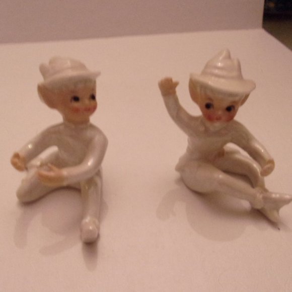 Other - 2 ANTIQUE ELVES. WS Other - 2 ANTIQUE ELVES. WS